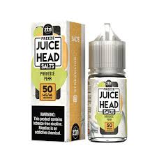 JUICE HEAD 30ML SALTS PEACH PEAR 50MG